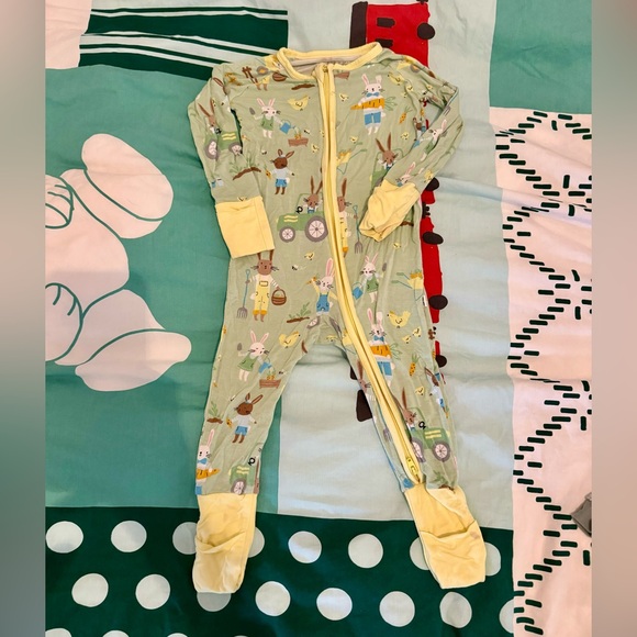 Little Sleepies Easter zippy - Picture 1 of 4